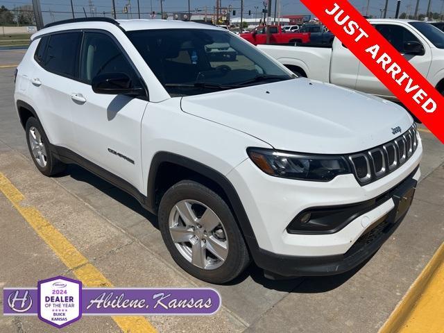 used 2022 Jeep Compass car, priced at $24,999