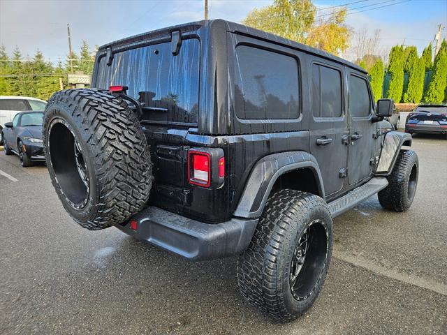 used 2018 Jeep Wrangler Unlimited car, priced at $31,999