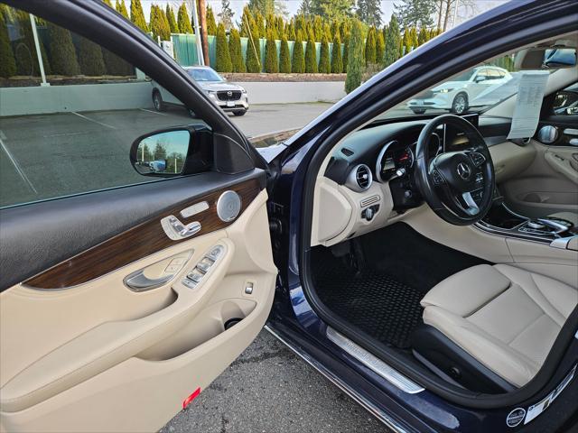 used 2015 Mercedes-Benz C-Class car, priced at $15,999