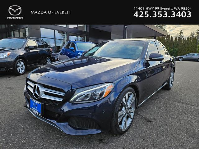 used 2015 Mercedes-Benz C-Class car, priced at $15,999