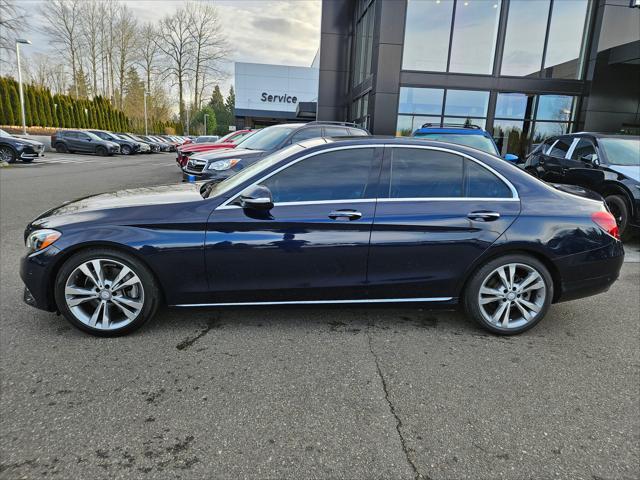 used 2015 Mercedes-Benz C-Class car, priced at $15,999