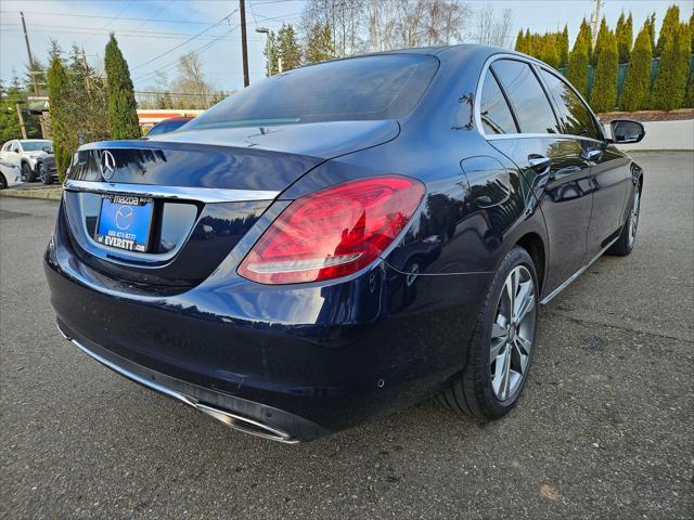 used 2015 Mercedes-Benz C-Class car, priced at $15,999