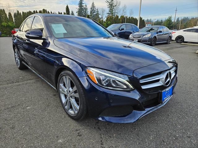 used 2015 Mercedes-Benz C-Class car, priced at $15,999