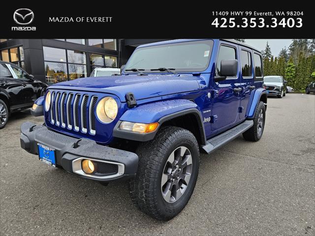 used 2018 Jeep Wrangler Unlimited car, priced at $29,999