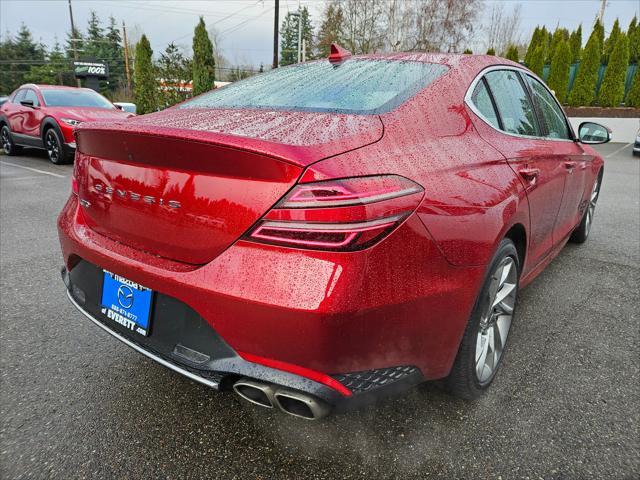 used 2022 Genesis G70 car, priced at $27,047