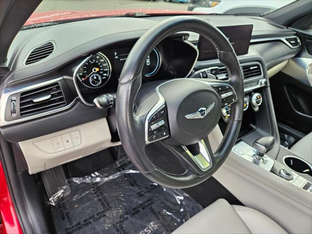 used 2022 Genesis G70 car, priced at $27,047