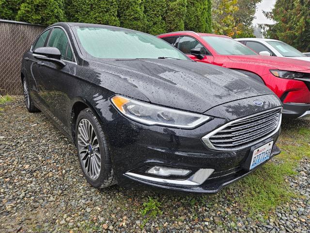 used 2017 Ford Fusion car, priced at $12,499