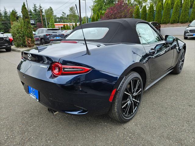 new 2025 Mazda MX-5 Miata car, priced at $37,550
