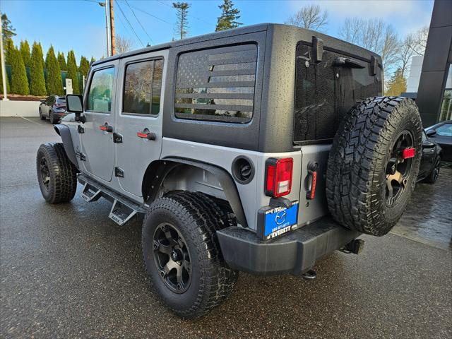 used 2015 Jeep Wrangler Unlimited car, priced at $20,585