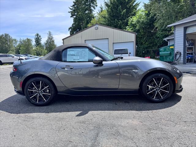 new 2025 Mazda MX-5 Miata car, priced at $38,470