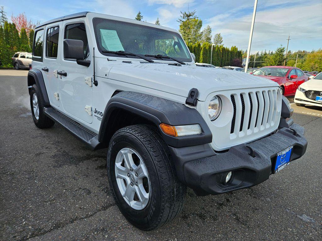 used 2020 Jeep Wrangler Unlimited car, priced at $27,999