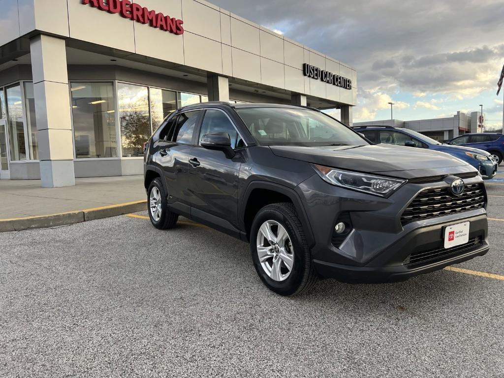 used 2021 Toyota RAV4 Hybrid car, priced at $31,000