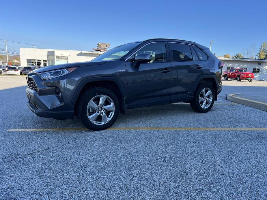 used 2021 Toyota RAV4 Hybrid car, priced at $35,600