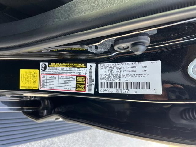 used 2023 Toyota Tundra car, priced at $56,900