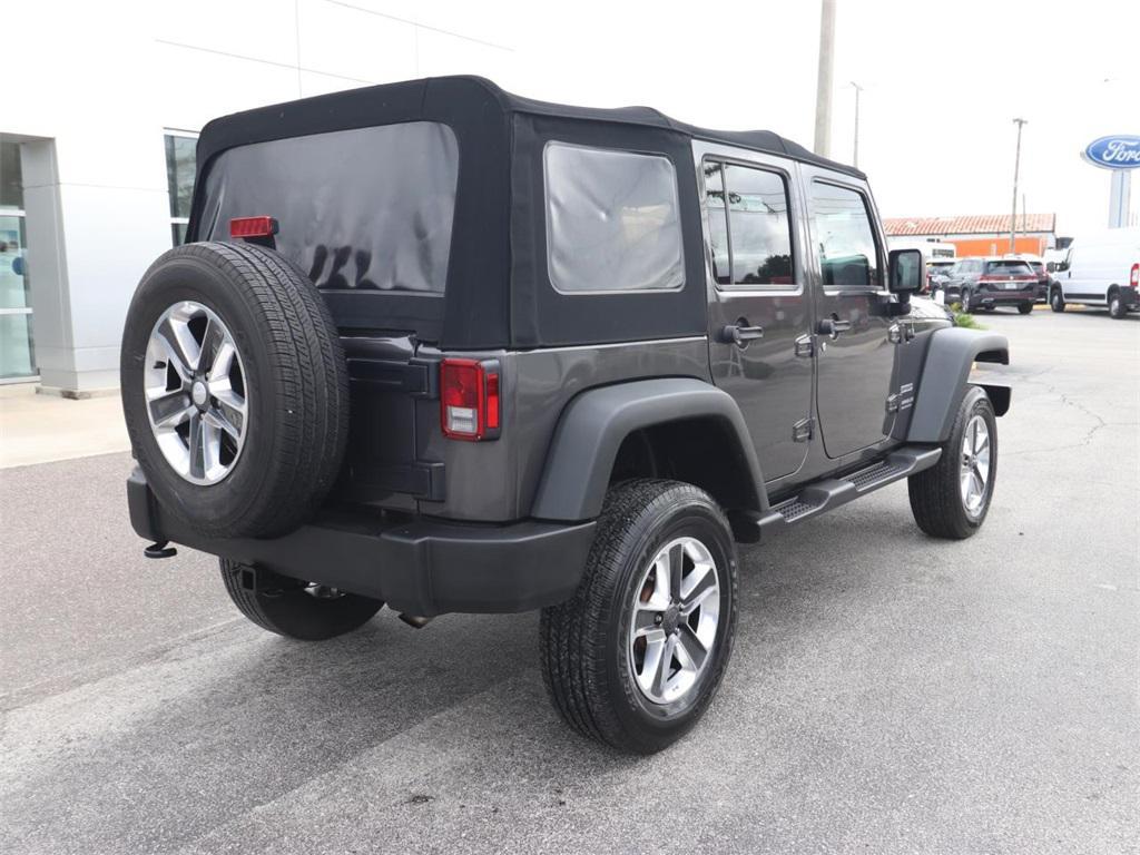 used 2016 Jeep Wrangler Unlimited car, priced at $15,949