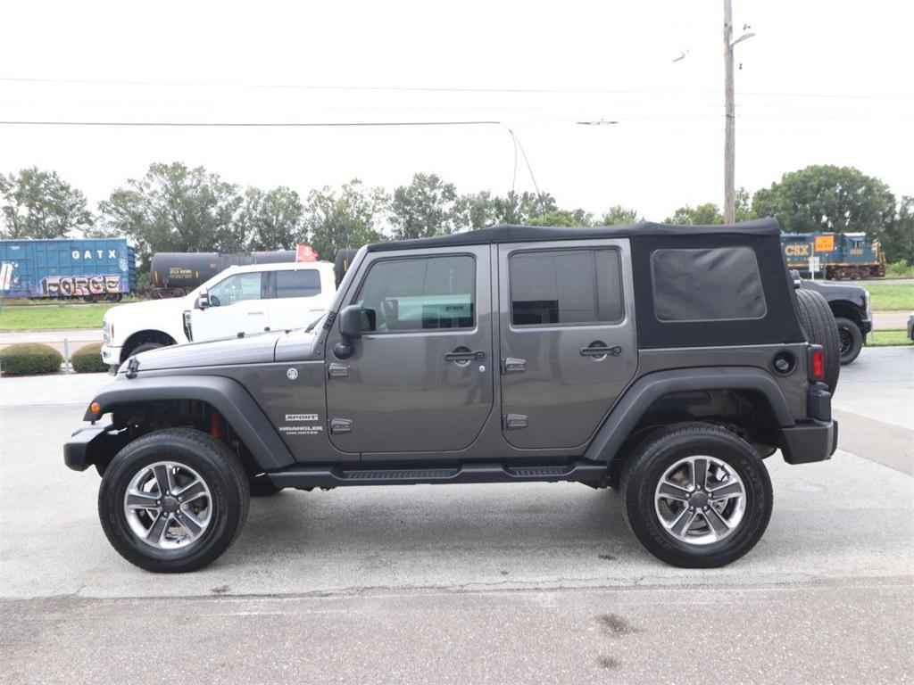 used 2016 Jeep Wrangler Unlimited car, priced at $15,949