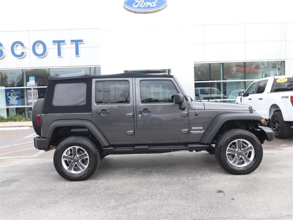 used 2016 Jeep Wrangler Unlimited car, priced at $15,949