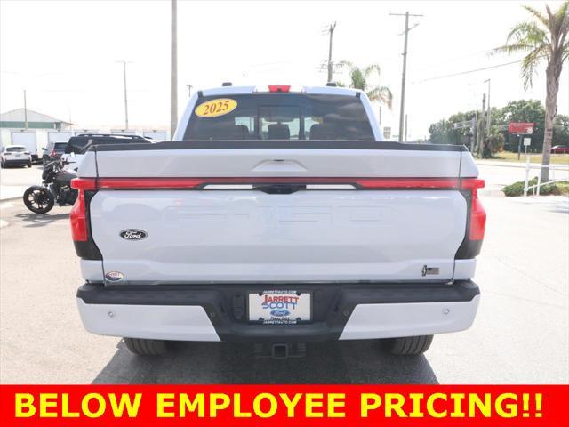 new 2025 Ford F-150 Lightning car, priced at $74,942