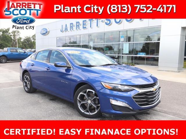 used 2023 Chevrolet Malibu car, priced at $18,996