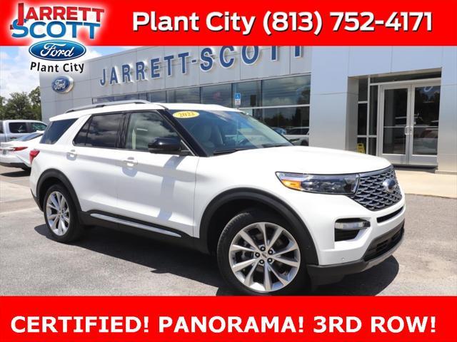 used 2022 Ford Explorer car, priced at $38,348