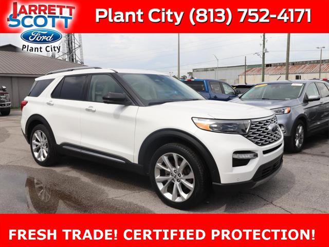 used 2022 Ford Explorer car, priced at $38,348