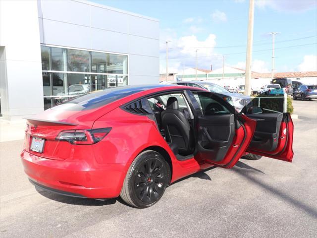 used 2022 Tesla Model 3 car, priced at $19,841