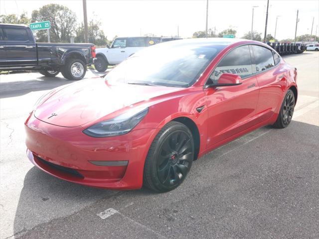 used 2022 Tesla Model 3 car, priced at $19,841