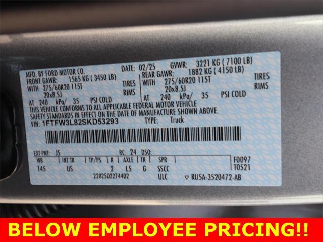 new 2025 Ford F-150 car, priced at $56,621