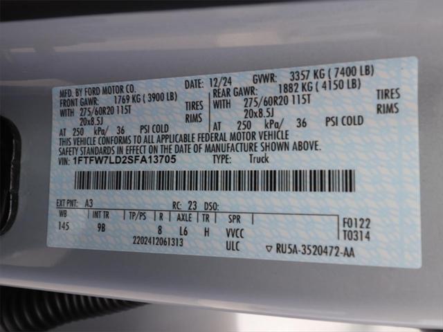 new 2025 Ford F-150 car, priced at $70,861