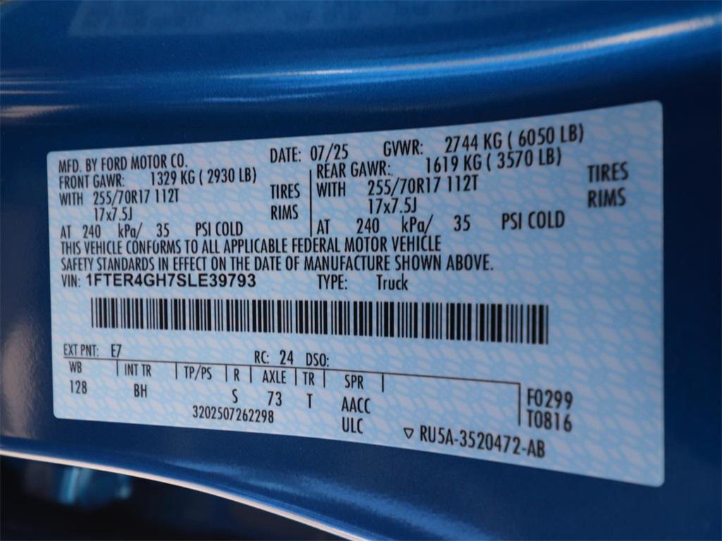 new 2025 Ford Ranger car, priced at $31,941