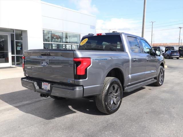 new 2024 Ford F-150 Lightning car, priced at $58,550