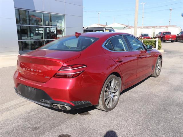 used 2023 Genesis G70 car, priced at $24,767