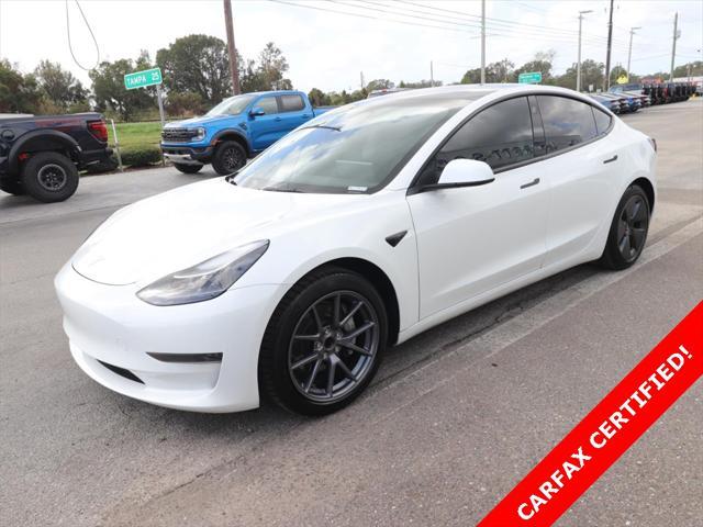 used 2021 Tesla Model 3 car, priced at $23,499