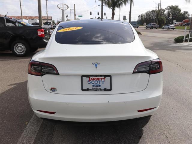 used 2021 Tesla Model 3 car, priced at $23,499