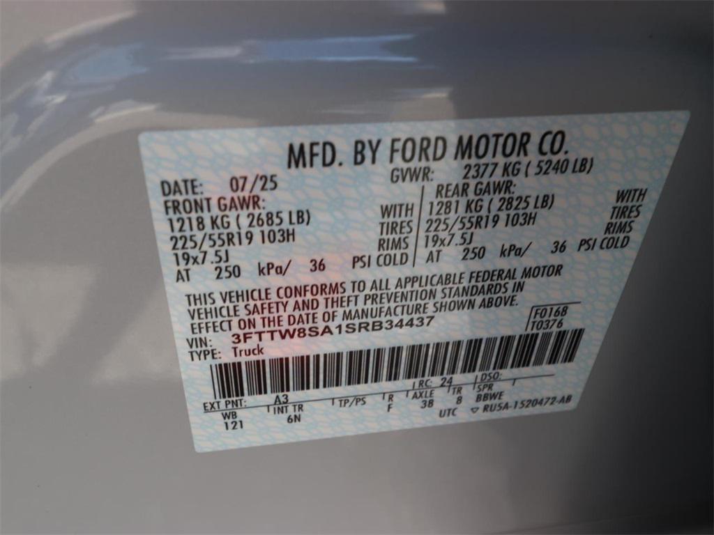 new 2025 Ford Maverick car, priced at $34,012