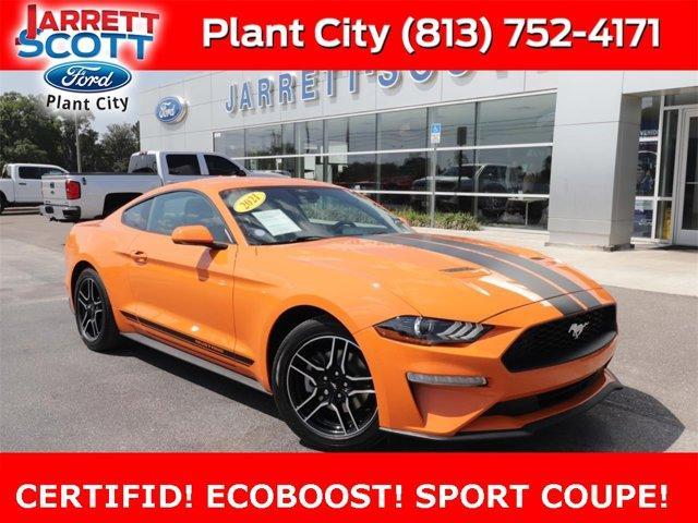 used 2021 Ford Mustang car, priced at $24,831