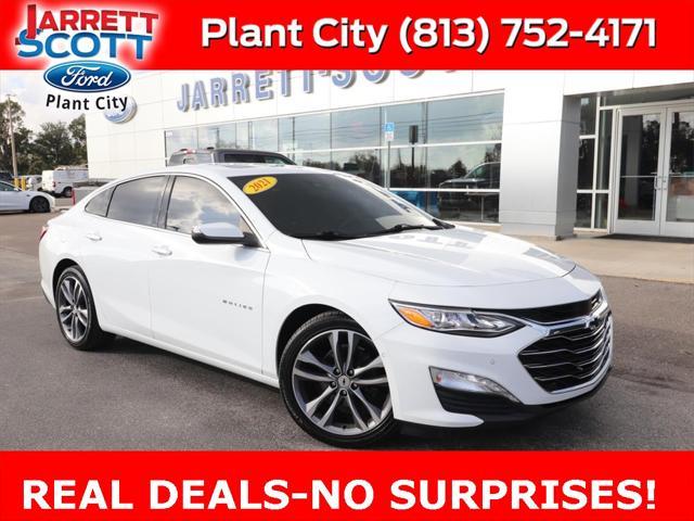 used 2021 Chevrolet Malibu car, priced at $17,898