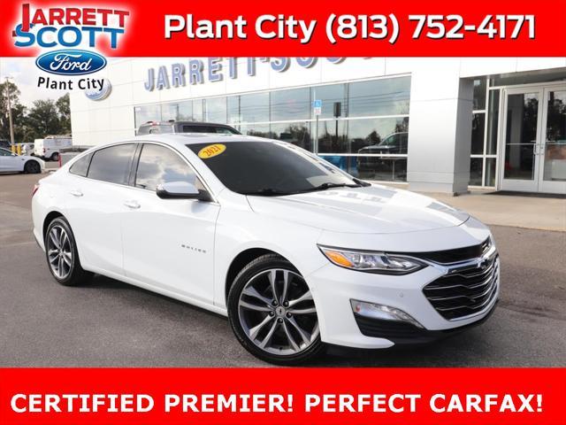 used 2021 Chevrolet Malibu car, priced at $22,989