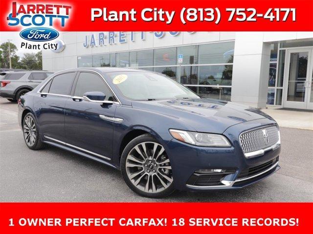 used 2017 Lincoln Continental car, priced at $15,430