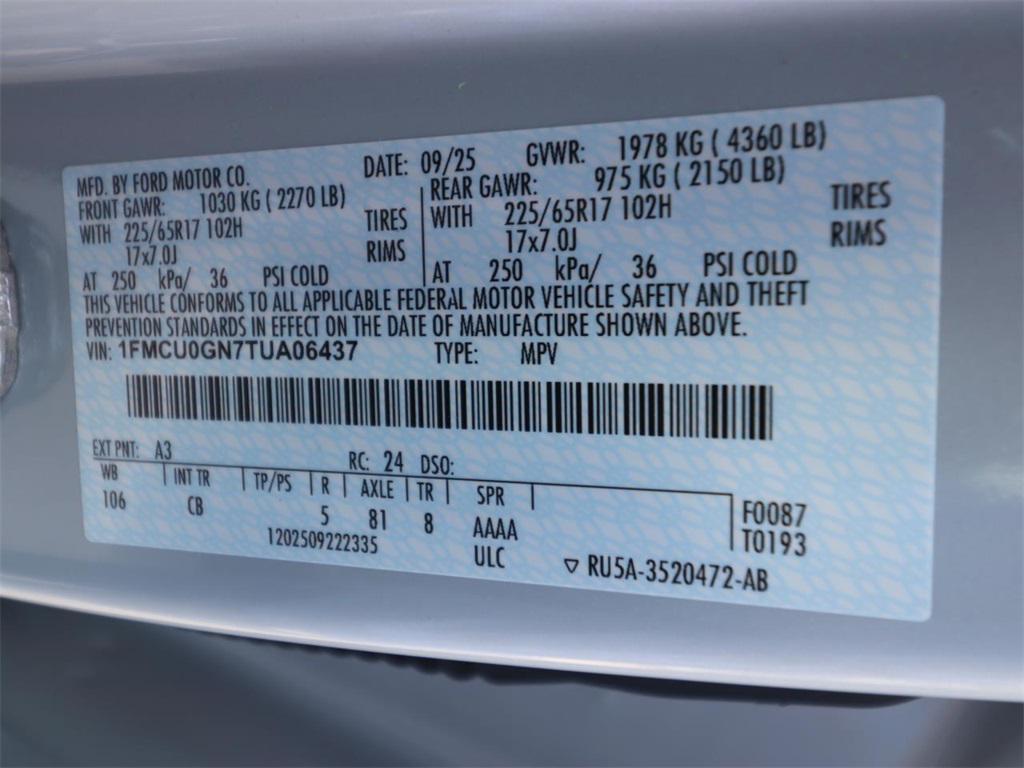 new 2026 Ford Escape car, priced at $29,086
