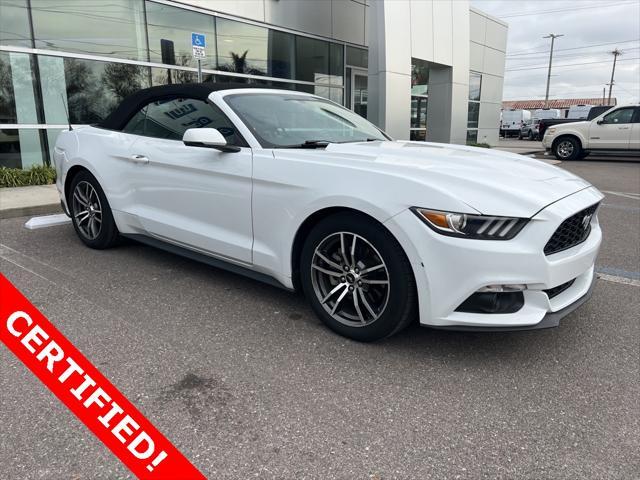 used 2017 Ford Mustang car, priced at $18,836