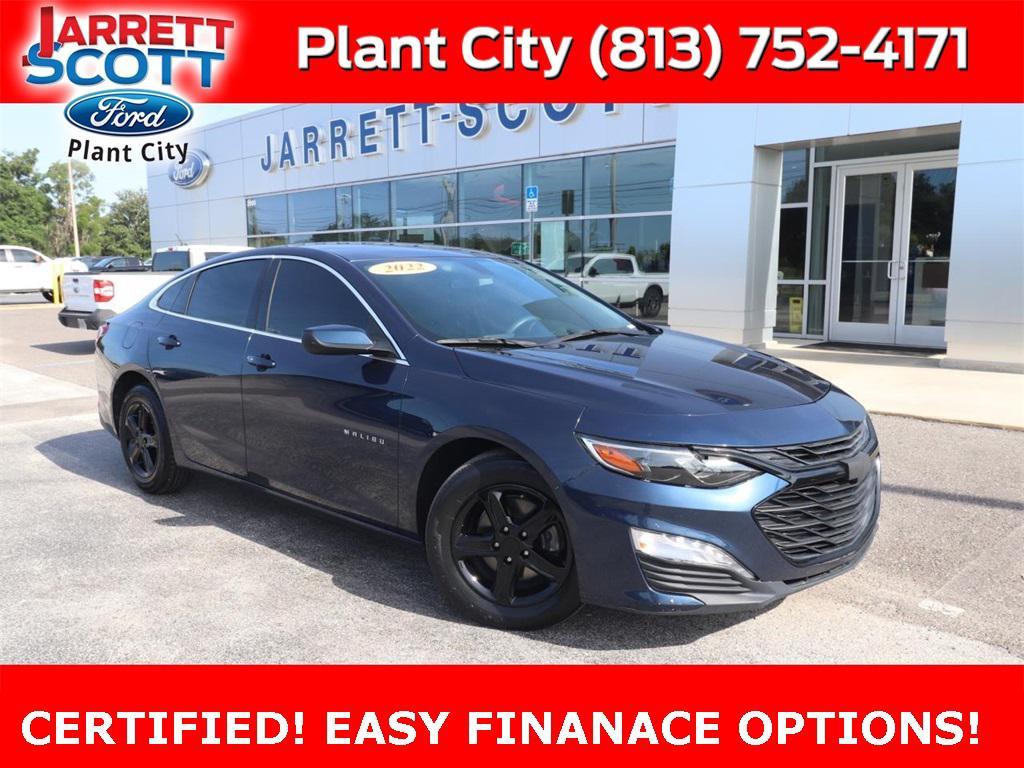 used 2022 Chevrolet Malibu car, priced at $14,787
