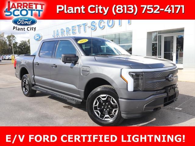 used 2022 Ford F-150 Lightning car, priced at $43,862