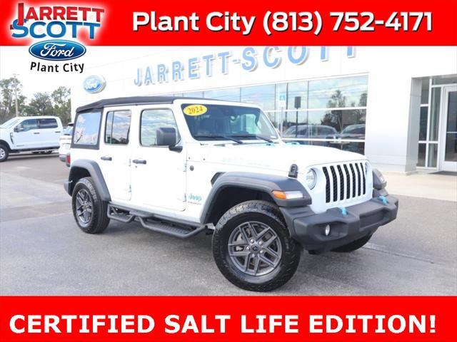 used 2024 Jeep Wrangler car, priced at $36,926