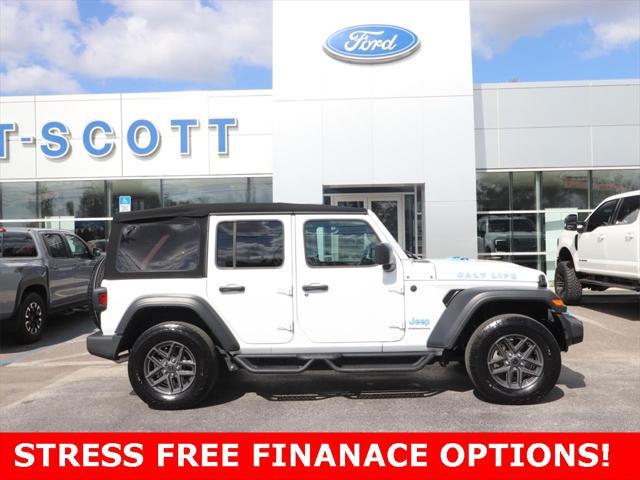 used 2024 Jeep Wrangler car, priced at $36,926