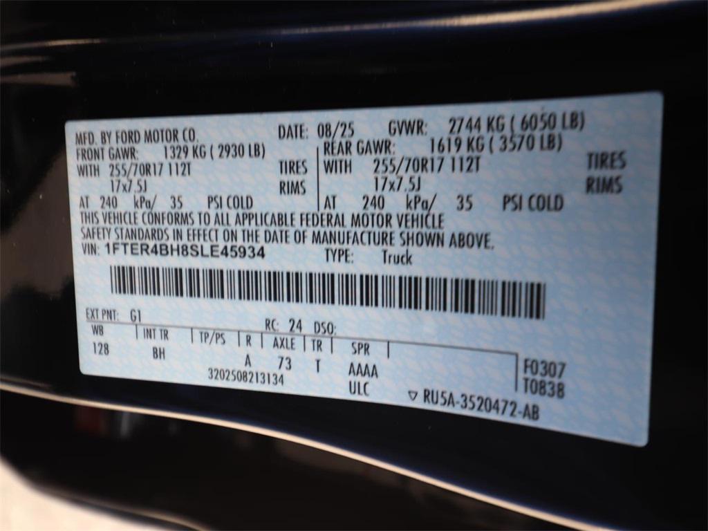 new 2025 Ford Ranger car, priced at $31,521
