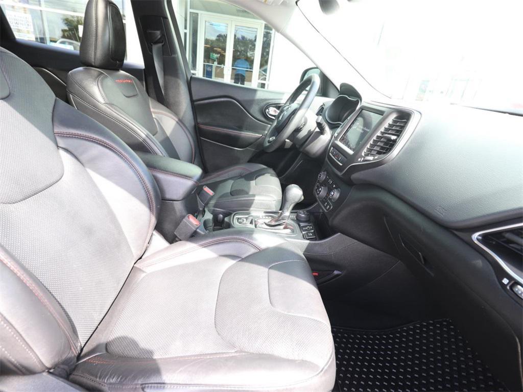 used 2021 Jeep Cherokee car, priced at $21,123