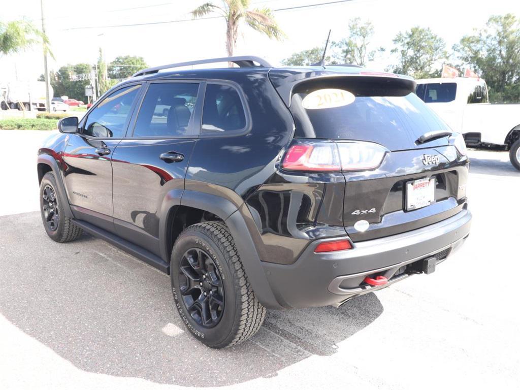 used 2021 Jeep Cherokee car, priced at $21,123