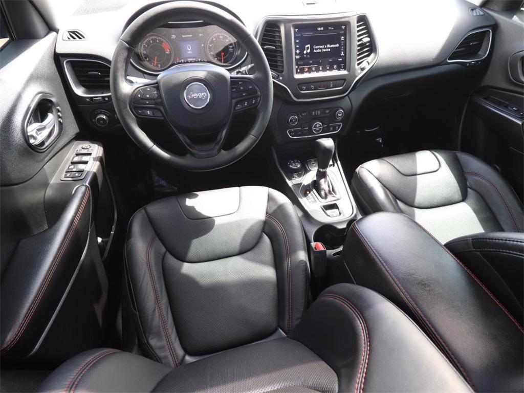 used 2021 Jeep Cherokee car, priced at $21,123