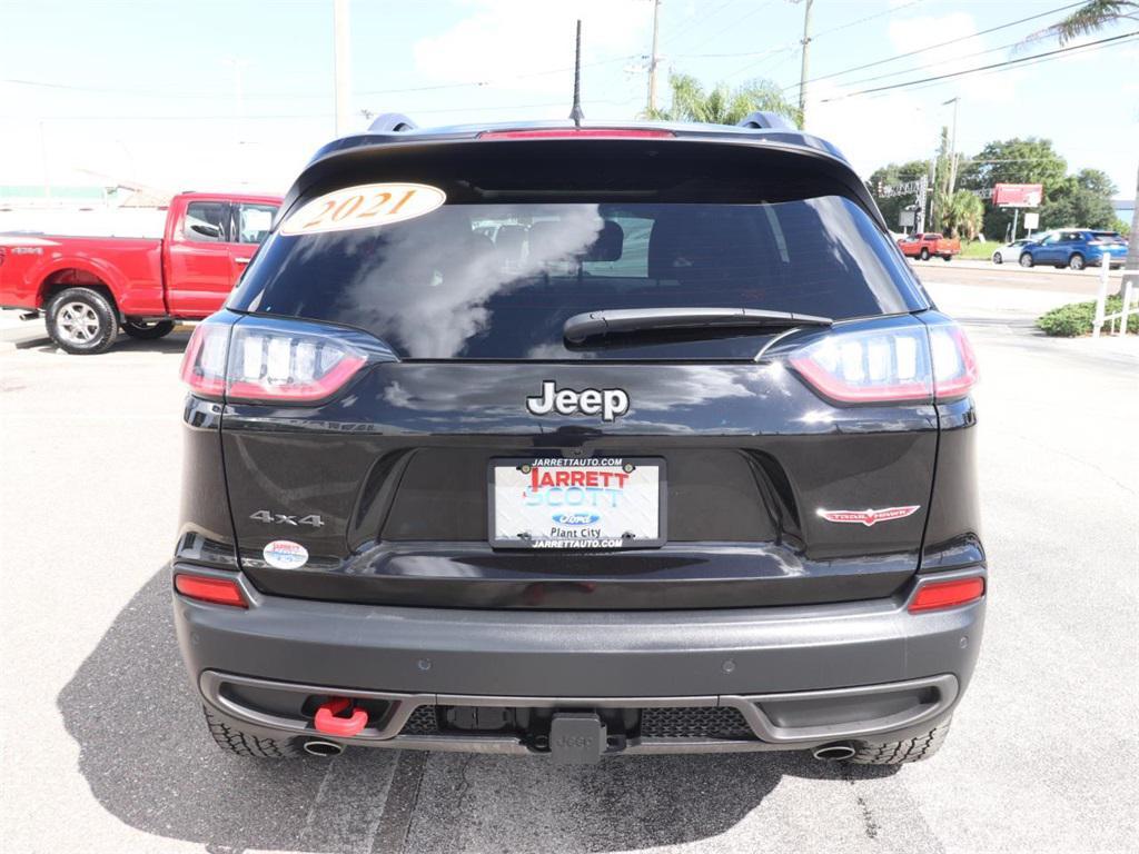 used 2021 Jeep Cherokee car, priced at $21,123